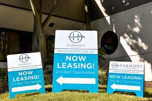 Promotional Signs a frame promotional outdoor custom real estate 300x200